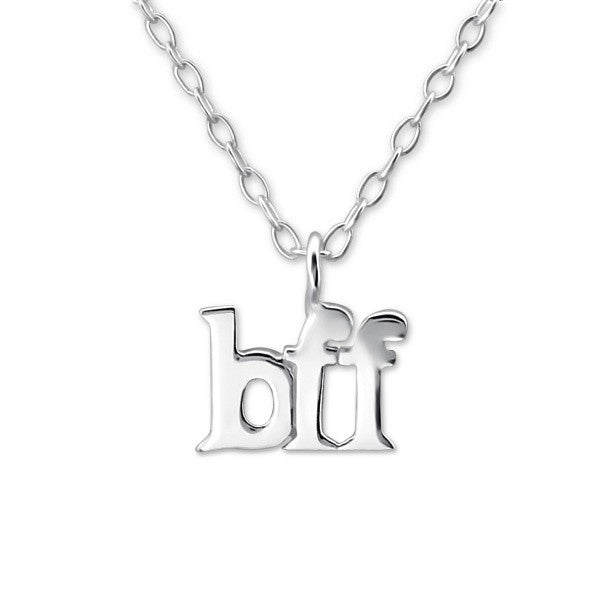 Silver Bff Necklace