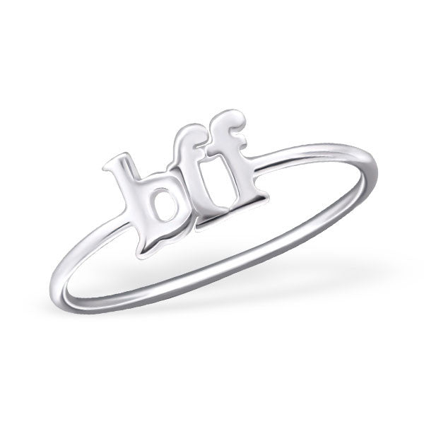 Silver Bff Ring